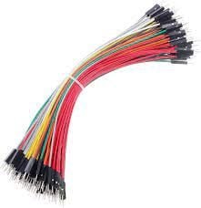 20 Adet 30cm Dişi - Dişi Breadboard Kablosu