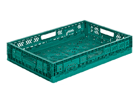 Yanları ve altı kapalı katlanır kasa KTA-6410