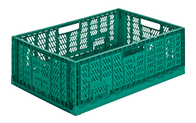 Yanları ve altı kapalı katlanır kasa KTA-6420-18