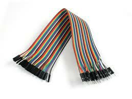 40 Pin 30cm Erkek - Erkek Dupont Kablo