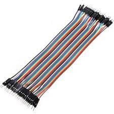 40 Pin 20cm Erkek - Erkek Dupont Kablo