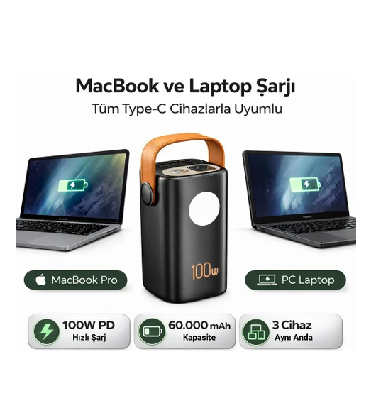 Cepini Cp-06 60000mAh 100 Watt PowerBank