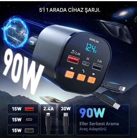 Cepini Pt21 Araç Şarjı