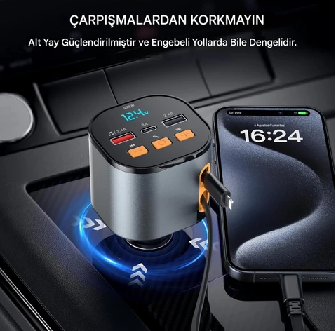 Cepini Pt21 Araç Şarjı