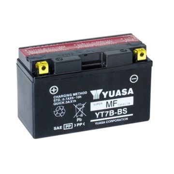 Yuasa YT7B-BS 12V 6.5AH Süper MF Motosiklet Aküsü
