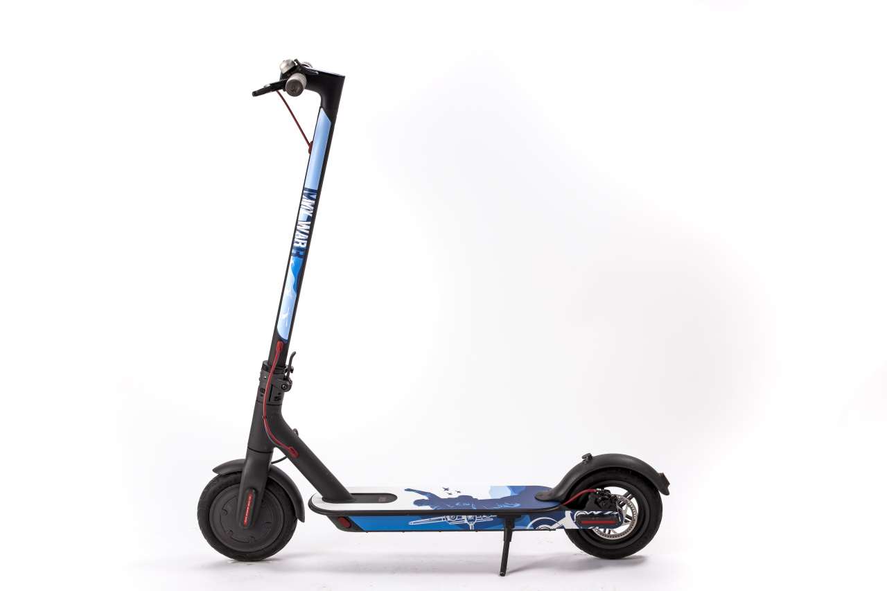 Xiaomi M365 PRO Sticker Askeri Mavi