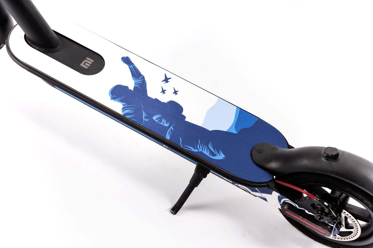 Xiaomi M365 PRO Sticker Askeri Mavi