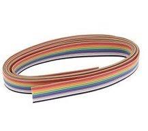 1058 FLAT RENKLİ Kablo 10P