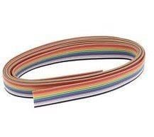 1058 FLAT RENKLİ Kablo 10P