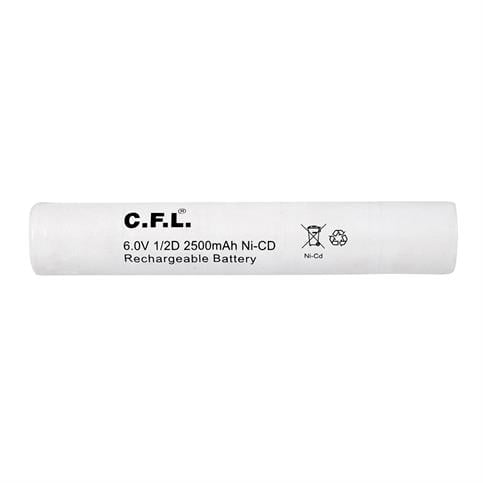 CFL 6V 2500 Mah C Size Ni-Cd Şarjlı Pil