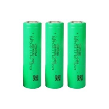 Highstar - ISR18650-3000PR - 3.7V 3000 Mah Li-İon Şarjlı Pil - 30A 3 Lü Paket