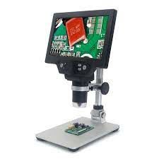 G1200 1200x12MP Dijital Mikroskop + 7'' Taşınabilir LCD Ekran (EU Adaptör)
