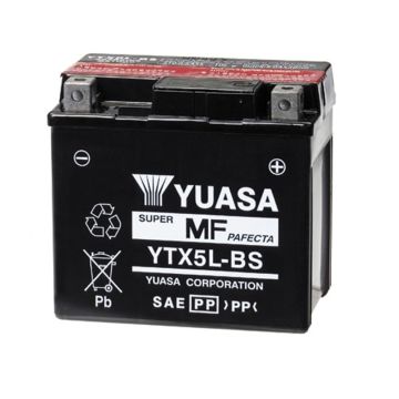 Yuasa YTX5L-BS 12V 4AH Süper MF Motosiklet Aküsü