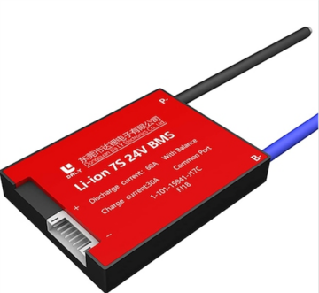 Daly - 7S - 24V - 60A Li-İon 18650 Balans BMS Ortak Port
