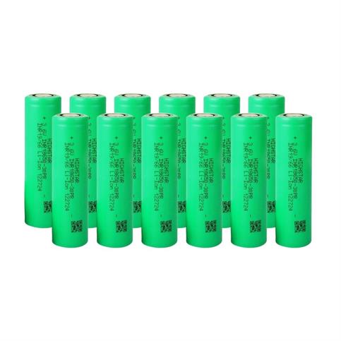 Highstar - ISR18650-3000PR - 3.7V 3000 Mah Li-İon Şarjlı Pil - 30A 12 Li Paket