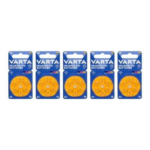 Varta 10 Kulaklık Pili 6Lı Blister 5Li Paket