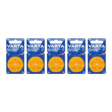 Varta 10 Kulaklık Pili 6Lı Blister 5Li Paket