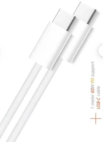 Iphone 15 20W Usb-C Başlık 60W Kablo Set Şarj