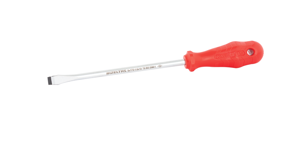 İZELTAŞ  4300 17 6150  Opak Seri Düz Uçlu Tornavida 6x150