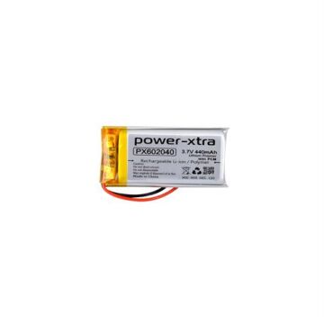 Power-Xtra PX602040 440 mAh Li-Polymer Pil