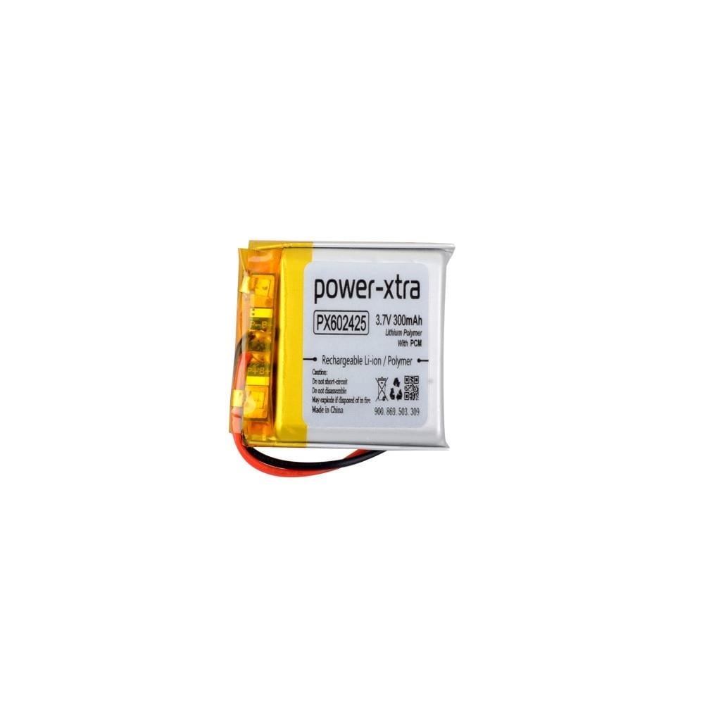 Power-Xtra PX602425 - 3.7V 300 mAh Li-Polymer Pil -Devreli-1.5A