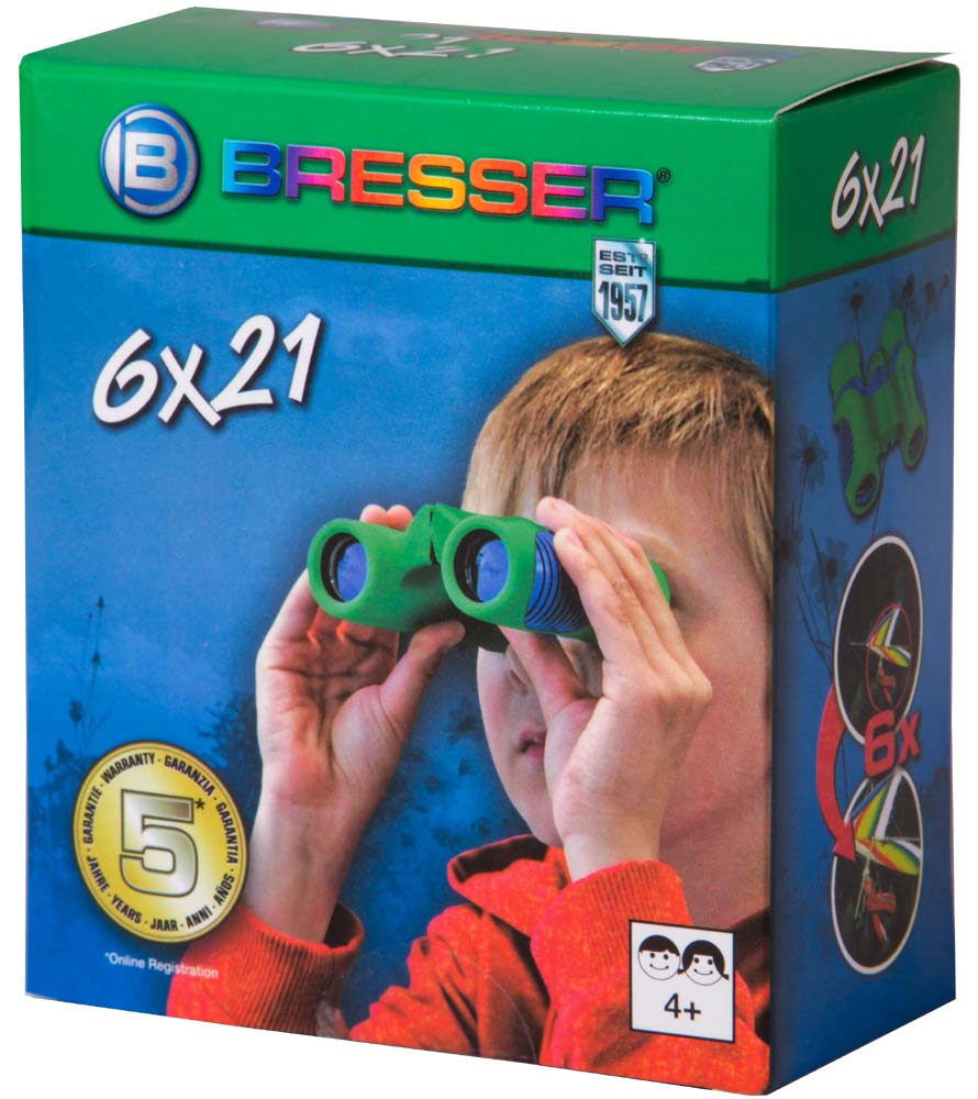 Bresser Junior 6x21 Binoculars for children