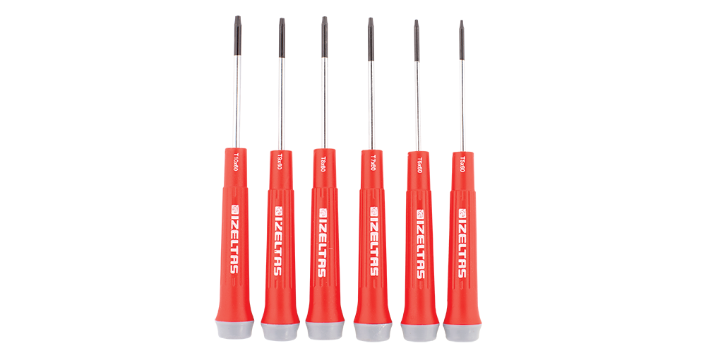 İzeltaş Torx Uçlu Klemens Tornavida Takımı 6 Parça