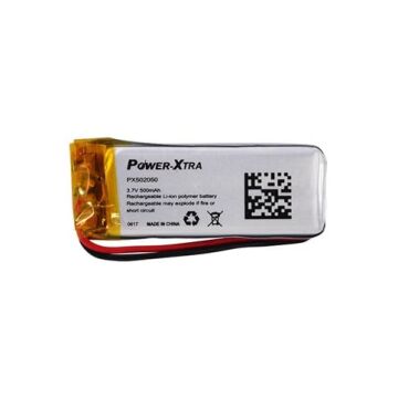 Power-Xtra PX502050 - 3.7V 500 Mah Li-Polymer Pil - Devreli