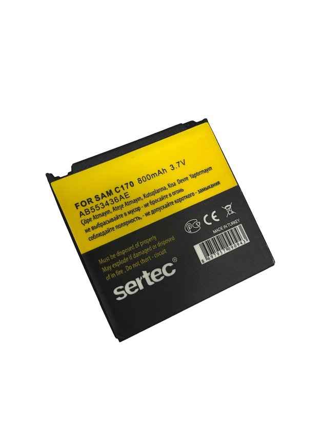 SERTEC - Samsung C170 Uyumlu Batarya
