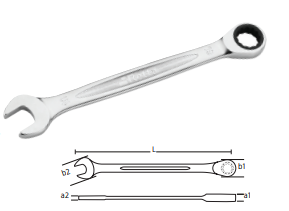 Retta  RCA0508 Cırcır Kombine Anahtar  8mm