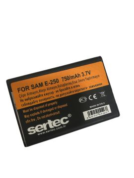 SERTEC - Samsung X208/E250 Uyumlu Batarya