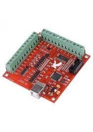 4 Eksen USB MACH3 100Khz CNC Step Motor Sürücü Kartı