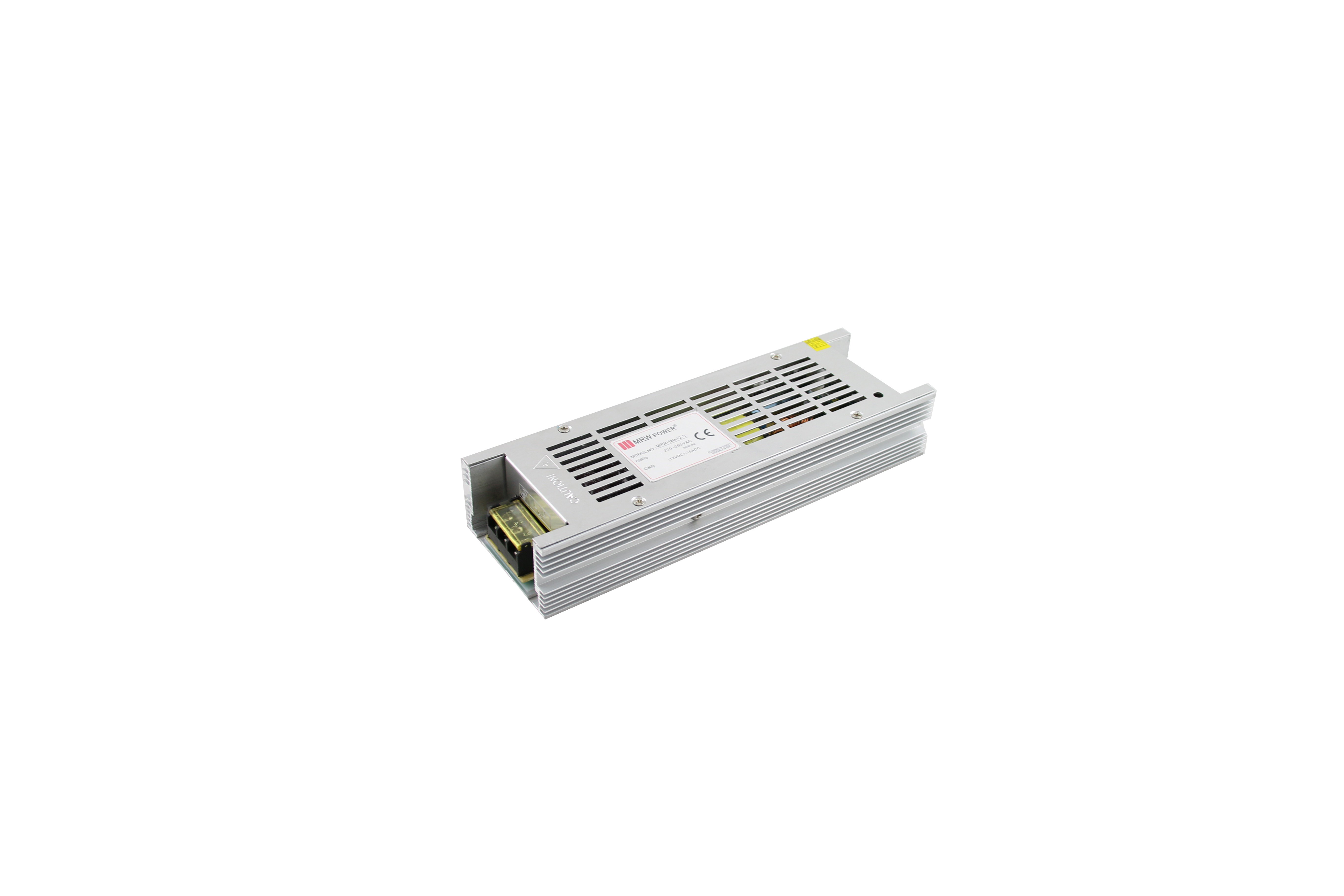 Power Metal Kasalı İç Mekan AC/DC (SMPS)  Slim Adaptör 12V 16.5A 200W