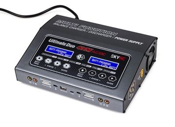 SkyRC D400 Ultimate Duo 400W LiPo/LiFe/Li-ion/Ni-Mh/Ni-Cd Pil Şarj Cihazı