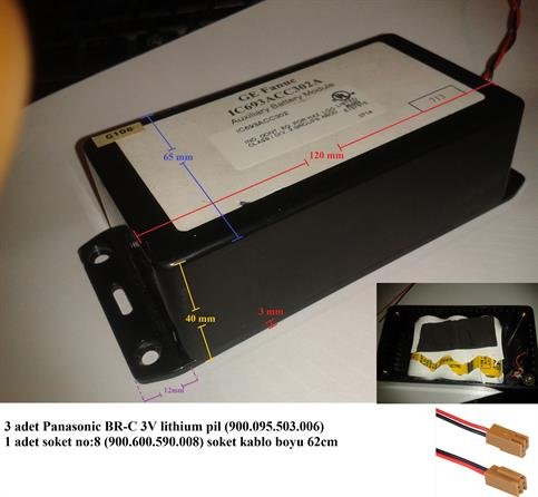 12M GE Fanuc IC693ACC302A Lithium Batarya