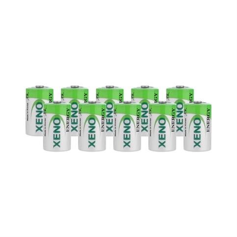 Xeno XL-050F - 1/2AA Size Li-SOCI2 Lithium Pil 10Lu Paket