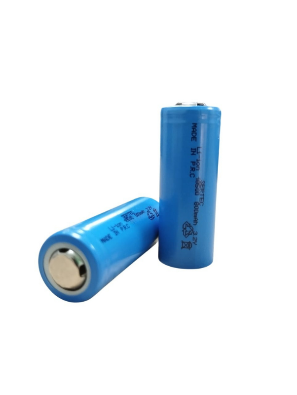 Sertec 3.2V IFR18500 800 MAH LifePO4 Pil