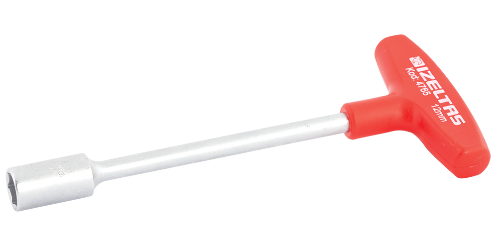 İZELTAŞ 4765 19 0040  T Tipi Lokma Uçlu Tornavida  4mm