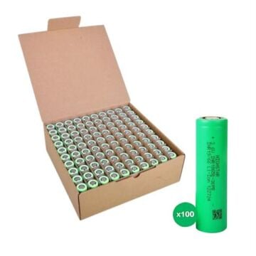 Highstar - ISR18650-3000PR - 3.7V 3000 Mah Li-İon Şarjlı Pil - 30A 100 Lü Paket