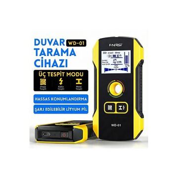 FNIRSI WD-01 Metal Dedektörü Duvar Tarayıcı