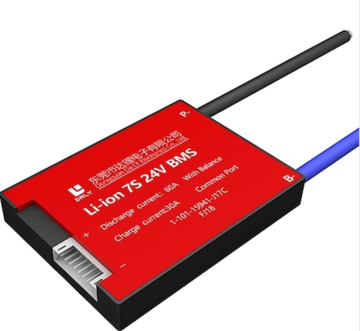 Daly - 7S - 24V - 60A Li-ion 18650 Balans BMS Ortak Port