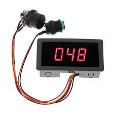 CCM5D Dijital LED Ekranlı 6V-12V-24V PWM DC Motor Hız Kontrolcüsü