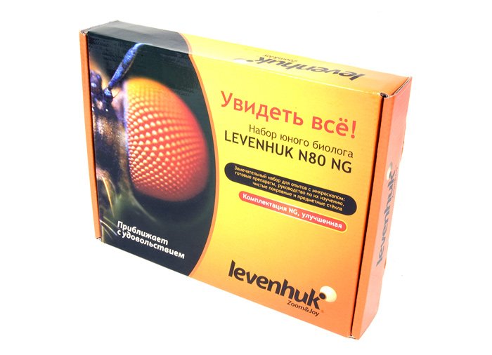 Levenhuk N80 NG “Her şeyi görün” Slayt Seti