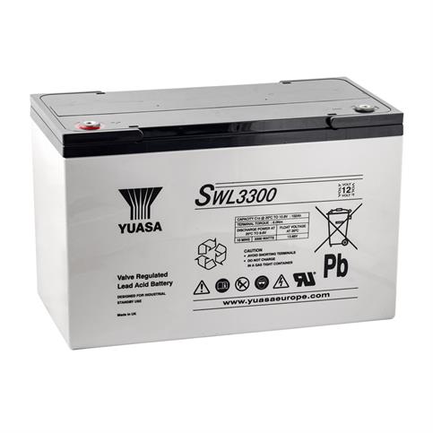 Yuasa SWL3300 12V 102.5 Ah Bakımsız Kuru Akü