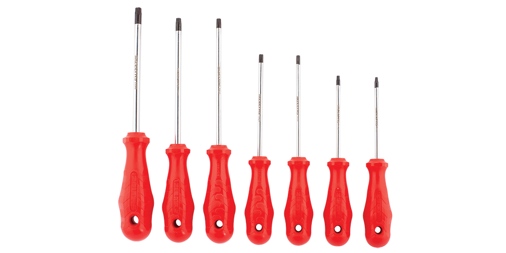 İzeltaş 4776008107 Delikli Torx Uçlu Tornavida Seti 7 Parça