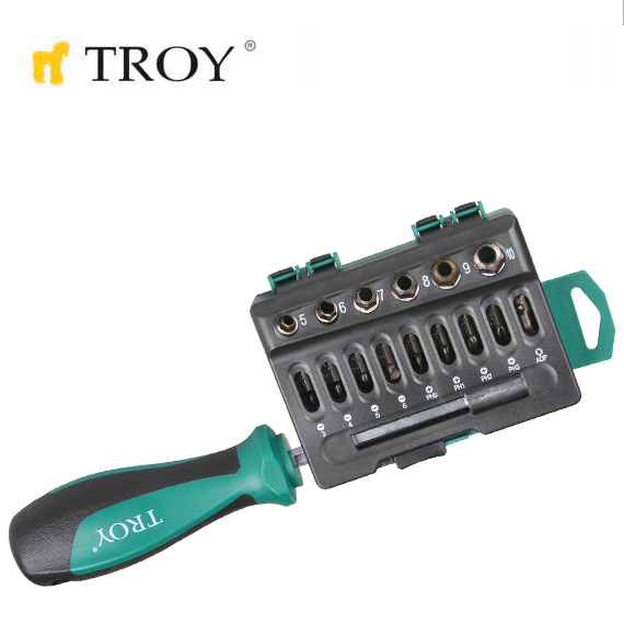 TROY 22316 Bits Uçlu Lokma Tornavida Seti