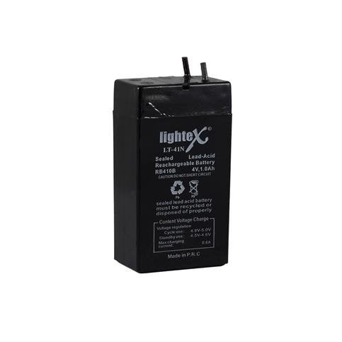 Lightex LT-41 4V 1 Ah Bakımsız Işıldak Aküsü