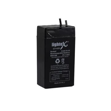 Lightex LT-41 4V 1 Ah Bakımsız Işıldak Aküsü