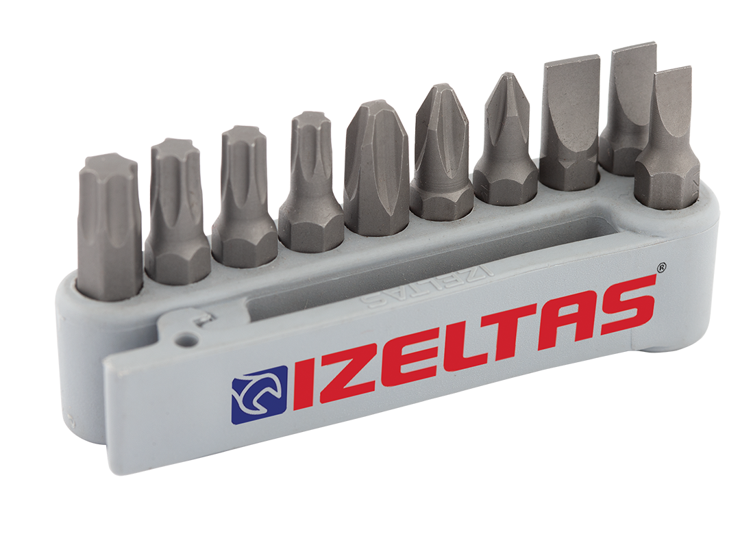 İzeltaş 4800008110 10 Lu Bits Set 25 mm