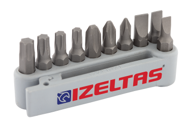 İzeltaş 4800008110 10 Lu Bits Set 25 mm